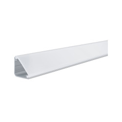 Profil with diffusor 2m anodised aluminium, satin DELTA