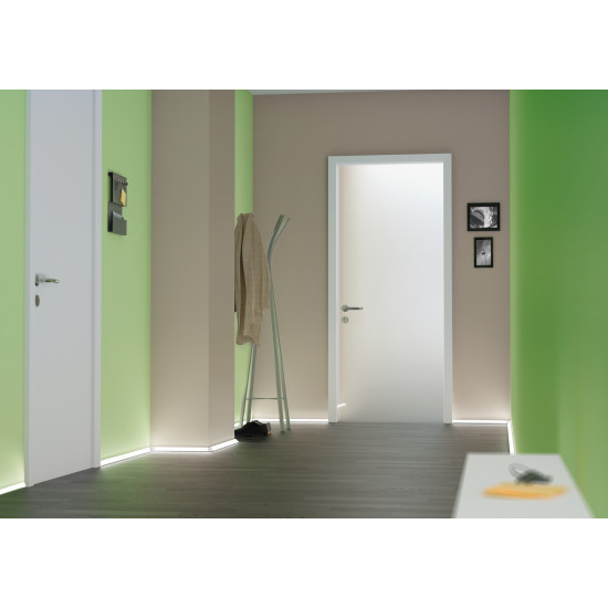 Profil with diffusor 2m anodised aluminium, satin DELTA