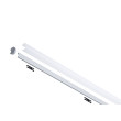 Profil with diffusor 2m anodised aluminium, satin TUBE