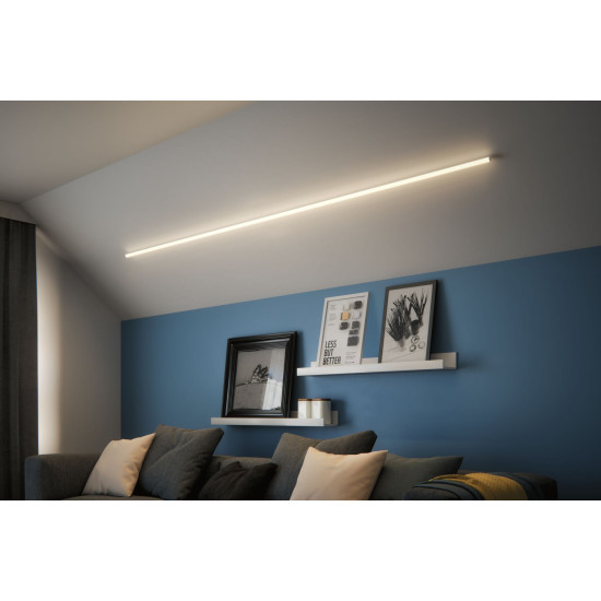 Profil with diffusor 2m anodised aluminium, satin TUBE