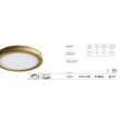 Laevalgusti RONDO WOODLINE 400 36W IP20 3000K 2800lm saar