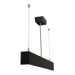 Pendant light LOOK 0.6m 23W IP20 3000K 1820lm black