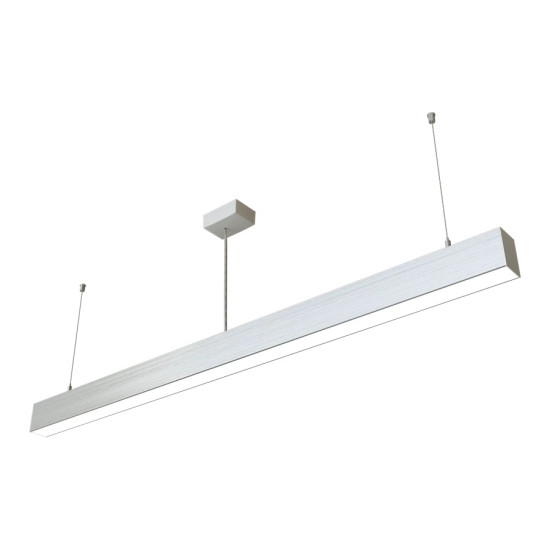 Pendant light LOOK 1200 mm 46W  IP20 4000K 3387lm silver