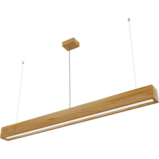 Pendant light LOOK WOODLINE 1,2m 36W IP20 4000K 3000lm Ash