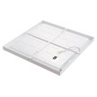Surface LED light QUADRA 40W IP41 4000K 3512lm standard battery 3H white