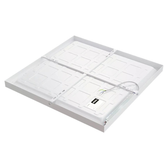 Surface LED light QUADRA 40W IP41 4000K 3512lm standard battery 3H white