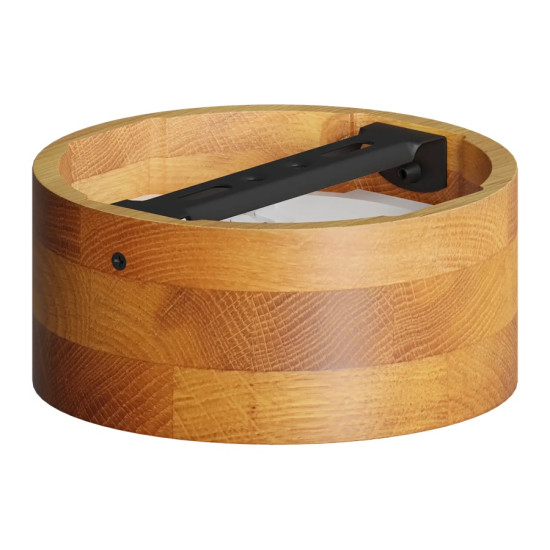 Ceiling light D130 6W 3000K 531lm Oak RONDO MINI