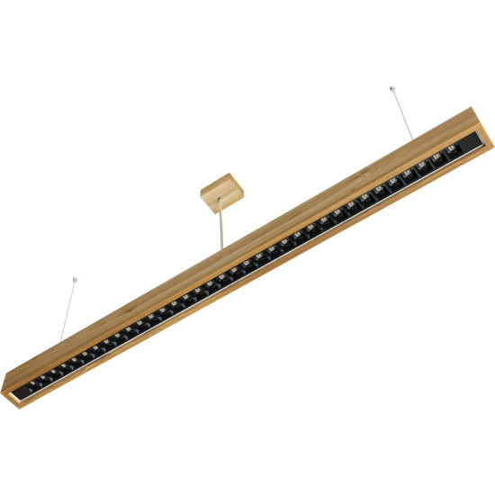 Pendant light 0,6m 17W IP20 2364lm LOOK WOODLINE OPTIC