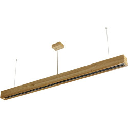Pendant light 0,6m 17W IP20 2364lm LOOK WOODLINE OPTIC