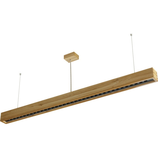 Pendant light 0,6m 17W IP20 2364lm LOOK WOODLINE OPTIC