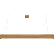 Pendant light LOOK WOODLINE 0,6m 17W IP20 4000K 2364lm Ash