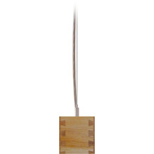 Pendant light LOOK WOODLINE 0,6m 17W IP20 4000K 2364lm Ash