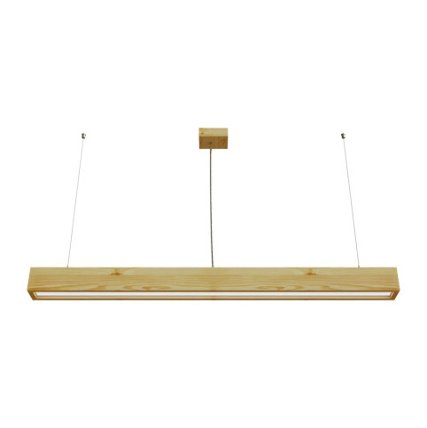 Pendant light LOOK WOODLINE 0,6m 17W IP20 4000K 2364lm Pine