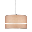 Decorative caramel fabric shade TESSA