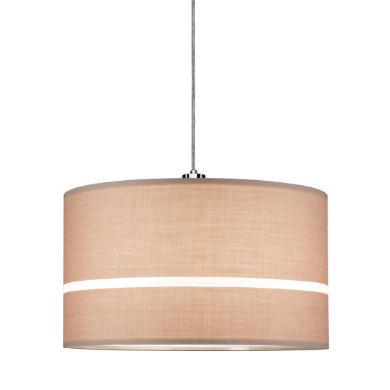 Decorative caramel fabric shade TESSA