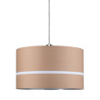 Decorative caramel fabric shade TESSA