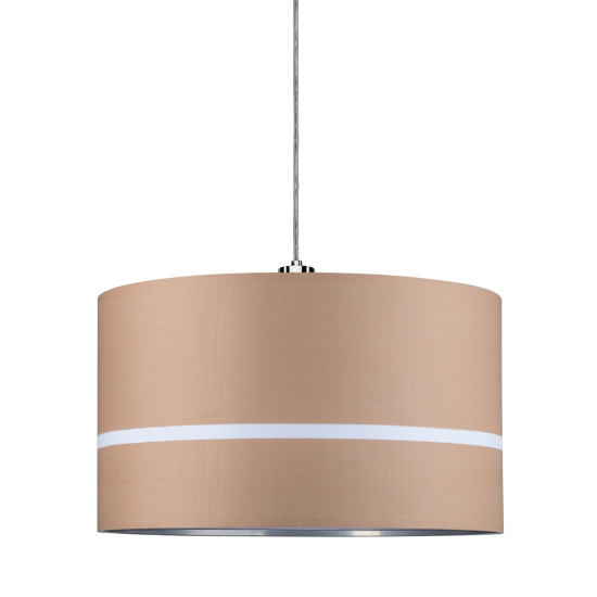 Decorative caramel fabric shade TESSA