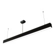 Pendant light LOOK 1500 mm 58W  IP20 4000K 4350lm black