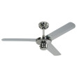Ceiling fan chrome INDUSTRIAL