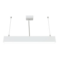 Pendant light LOOK 0.6m 23W IP20 4000K 1820lm silver