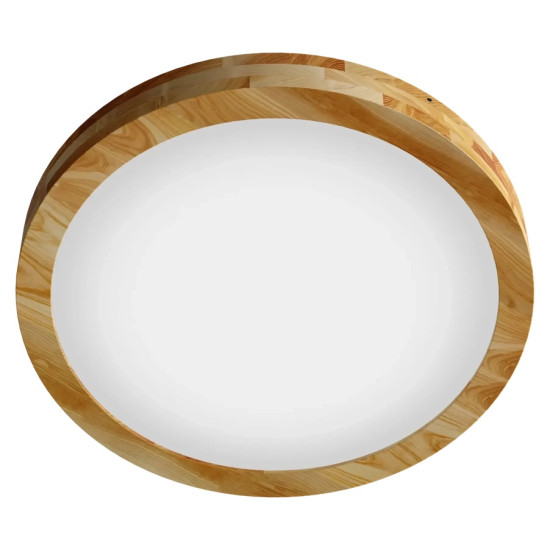 Ceiling light RONDO WOODLINE 500 48W IP20 4000K 3600lm Ash