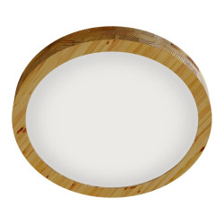 Ceiling light RONDO WOODLINE 500 48W IP20 4000K 3600lm Pine