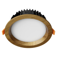 Recessed LED light RONDO WOODLINE 148 6W IP20 3000K 595lm Oak