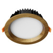 Recessed LED light RONDO WOODLINE 148 6W IP20 4000K 631lm Oak