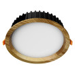 Recessed LED light RONDO WOODLINE 206 12W IP20 4000K 1360lm saar