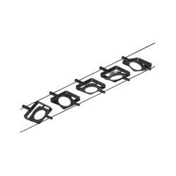 Wire system set 5x4,5W black matt MACLED