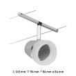Individual Spot 10W GU5,3 matt chrome CONE BASIC