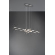Pendant luminaire nickel SMD LED SALINAS