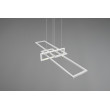 Pendant luminaire white 1x SMD LED SALINAS