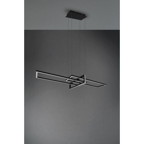 Rippvalgusti must SMD LED 34W SALINAS