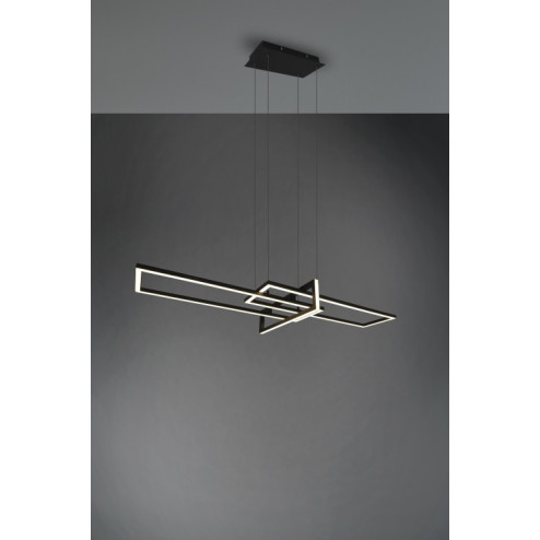 Rippvalgusti must SMD LED 34W SALINAS