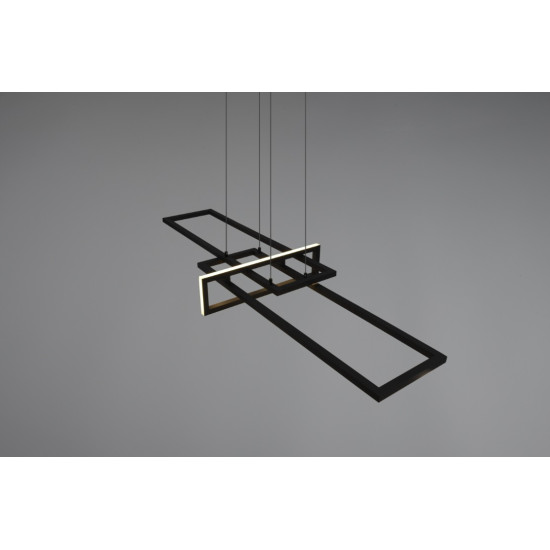 Rippvalgusti must SMD LED 34W SALINAS
