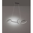 Pendant luminaire SMD LED 37W 1x 3300lm 3000K RONDO