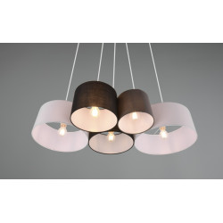 Pendant luminaire 5x42W E27 HOTEL