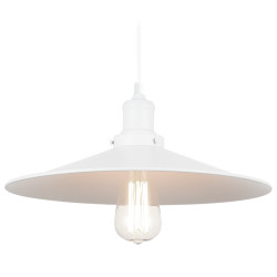 Pendant light 40W E27 white JULES