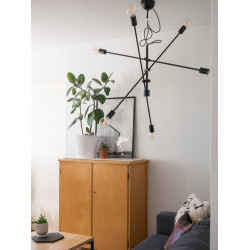 Pendant light 6 x 40W E27 DESIREE