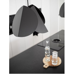 Pendant light black LEHMUS