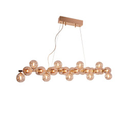 Pendant luminaire 25x20W G9 BAR SPLENDOR
