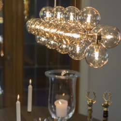 Pendant luminaire 25x20W G9 BAR SPLENDOR