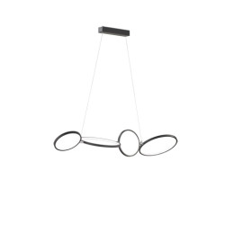Pendant luminaire SMD LED 37W 1x 3300lm 3000K RONDO