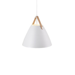 Pendant luminaire white STRAP 36