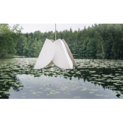 Pendant white LEHMUS L