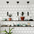 Pendant light black PULS
