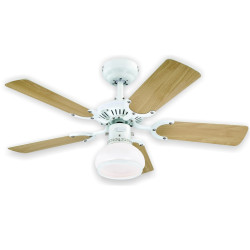 Ceiling fan 60W E27 beech PRINCESS RADIANCE