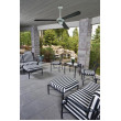 Ceiling fan silver MONTAIN GALE
