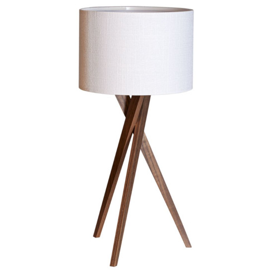 Table lamp walnut VEGA